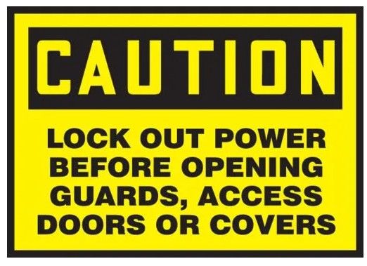 Lockout / Tagout Safety Labels, 5/pack (#LLKT608VSP)