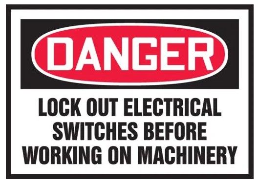 Lockout / Tagout Safety Labels, 5/pack (#LLKT105VSP)