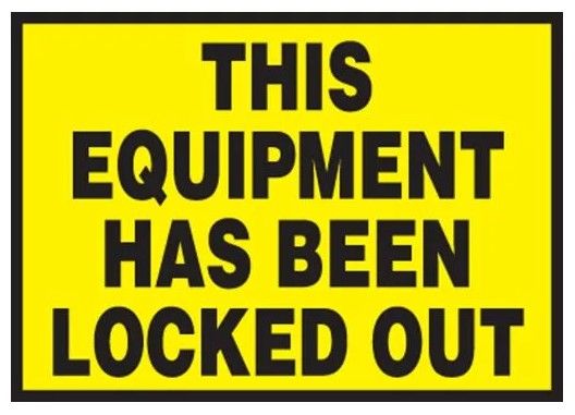 Lockout / Tagout Safety Labels, 5/pack (#LLKT518VSP)