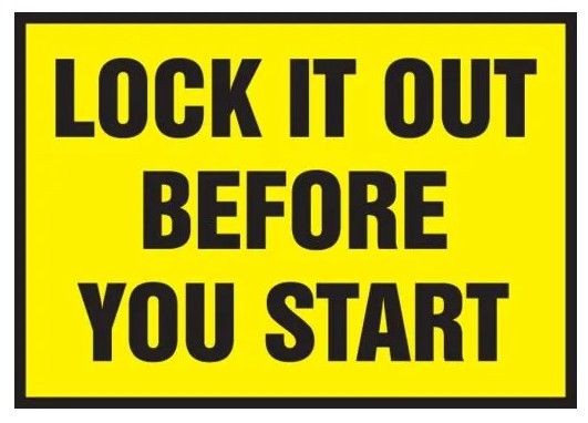 Lockout / Tagout Safety Labels, 5/pack (#LLKT521VSP)