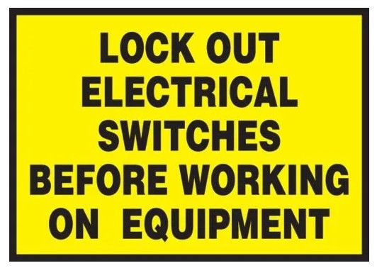 Lockout / Tagout Safety Labels, 5/pack (#LLKT527VSP)