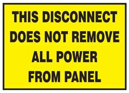 Lockout / Tagout Safety Labels, 5/pack (#LLKT514VSP)