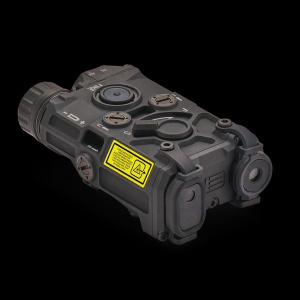 On-Gun-Laser, Commercial Power, Green Vis Laser, Black Housing &amp; Modlite Remote Switch