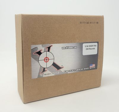 TEN RING 5.56 NATO 55GR FMJ 250 RNDS
