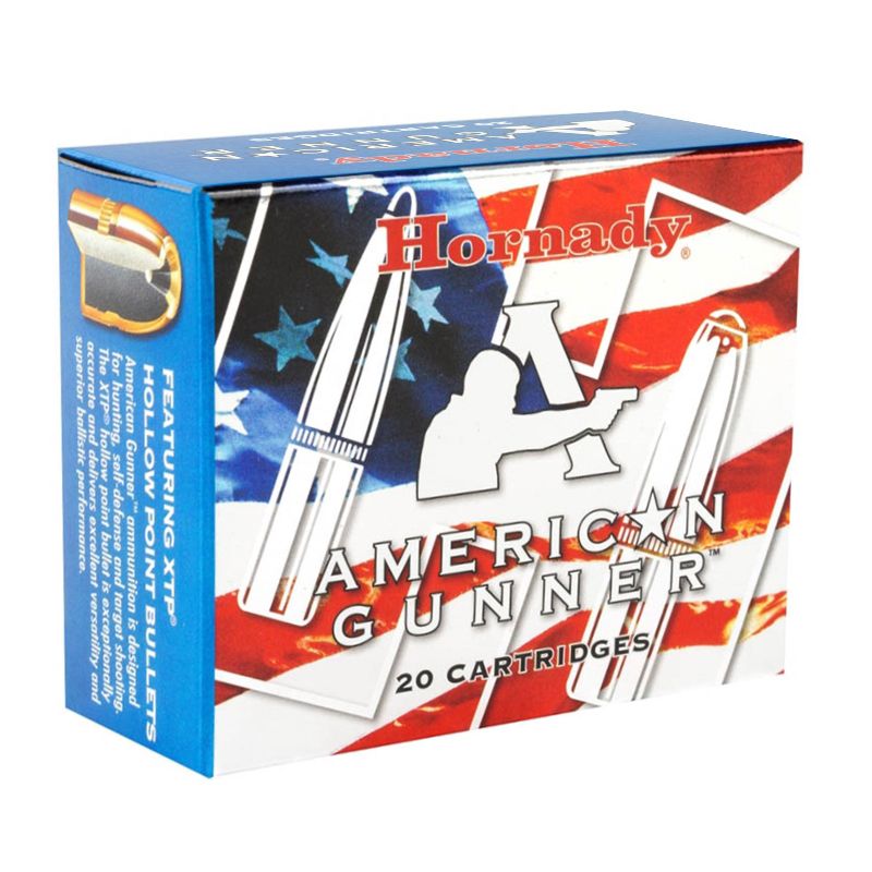 Hornady American Gunner 45 ACP Auto Ammo 185 Grain XTP Jacketed Hollow Point