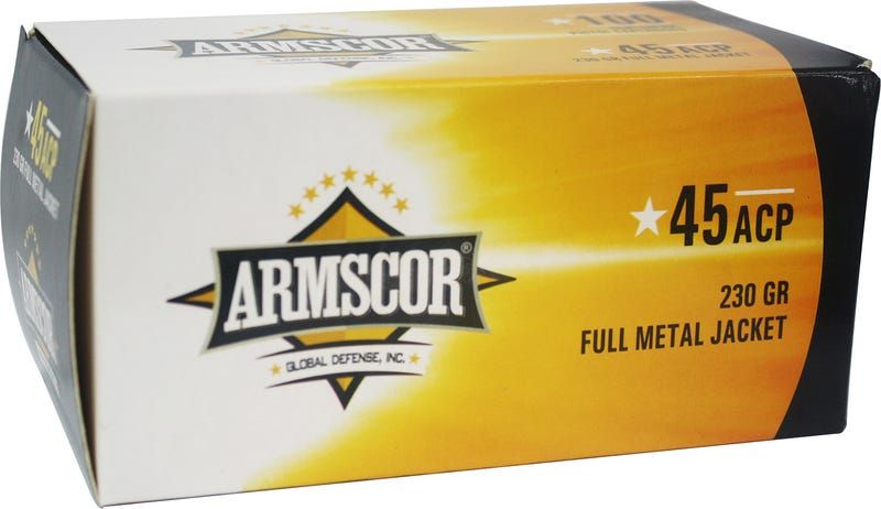 ARMSCOR 45ACP 230 GR 100 RNDS