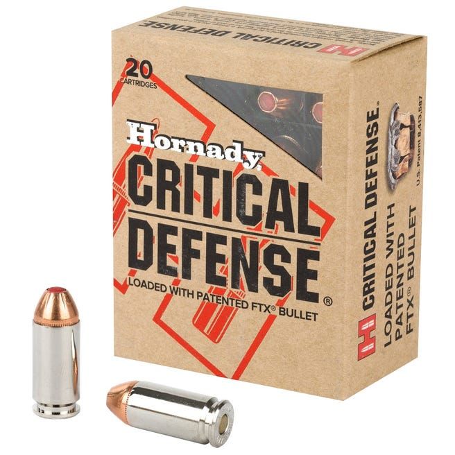 Hornady Critical Defense .40S&amp;W 165-Grain 20-Rounds FTX