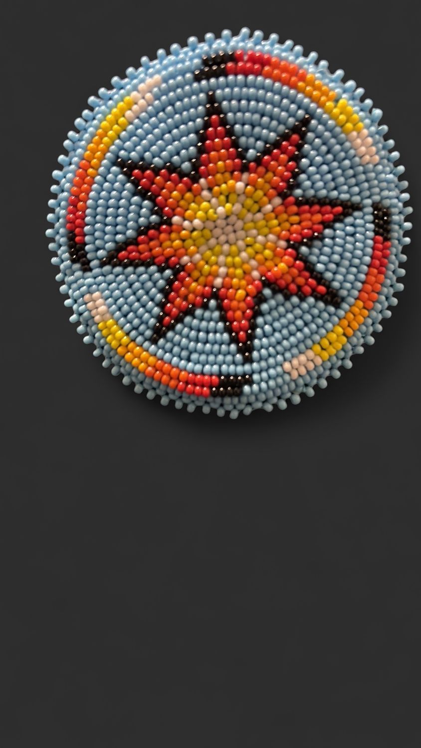 Beaded Morning Star Hat