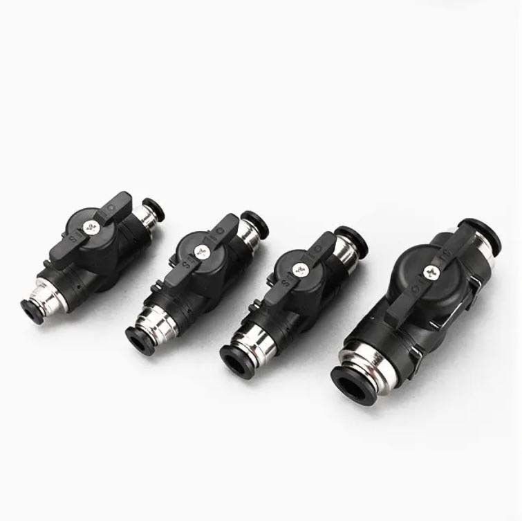 Pneumatik Absperrhahn IQS ähnl. Festo Steckanschluss 4/6/8 Absperrventile