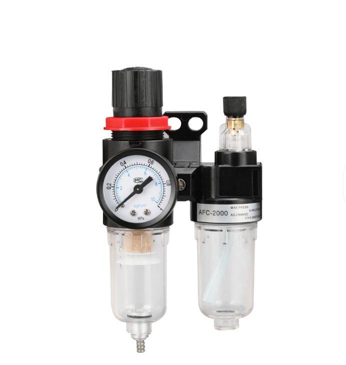 Druckluft Wartungseinheit Druckminderer Wasserabscheider Öler Filter
