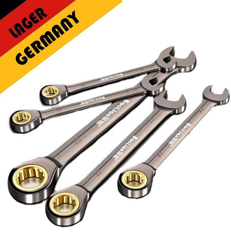 Ringmaul Ratschenschlüssel 8-24 mm Maul-Ringratschenschlüssel Knarrenschlüssel
