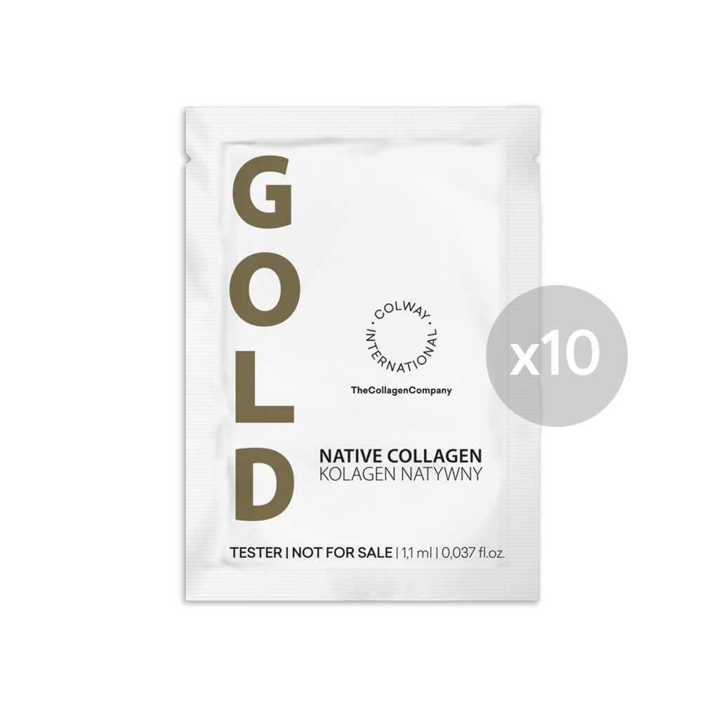 Próbki Kolagen Gold 10 szt saszetek/1,1 ml