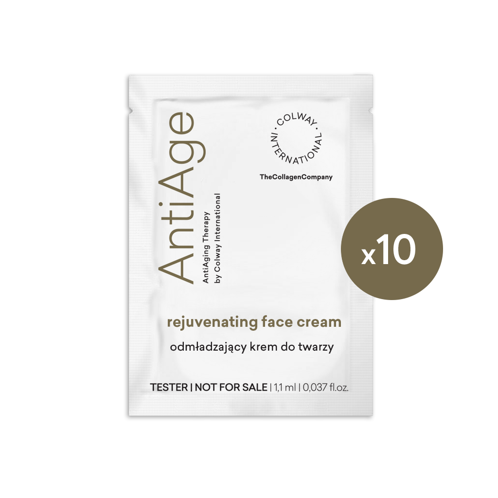 Próbki odmladzający krem do twarzy 10 x 1,1 ml