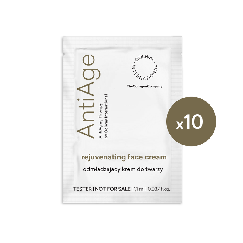 Próbki odmladzający krem do twarzy 10 x 1,1 ml