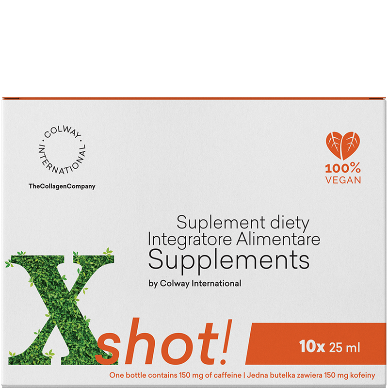 X - shot 10 butelek x 25 ml
