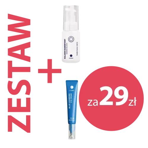 Zestaw Diamentowy Duet - kolagen Diamentowy + krem pod oczy