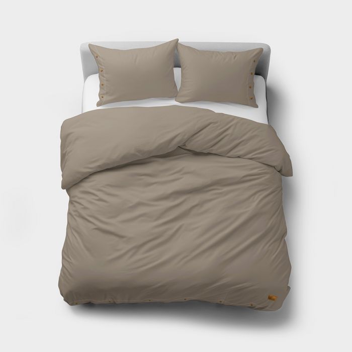 Pościel bawełna PURE 160x200 z ozdobnymi guzikami