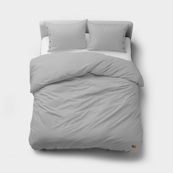 Pościel bawełna PURE 220x200 z ozdobnymi guzikami