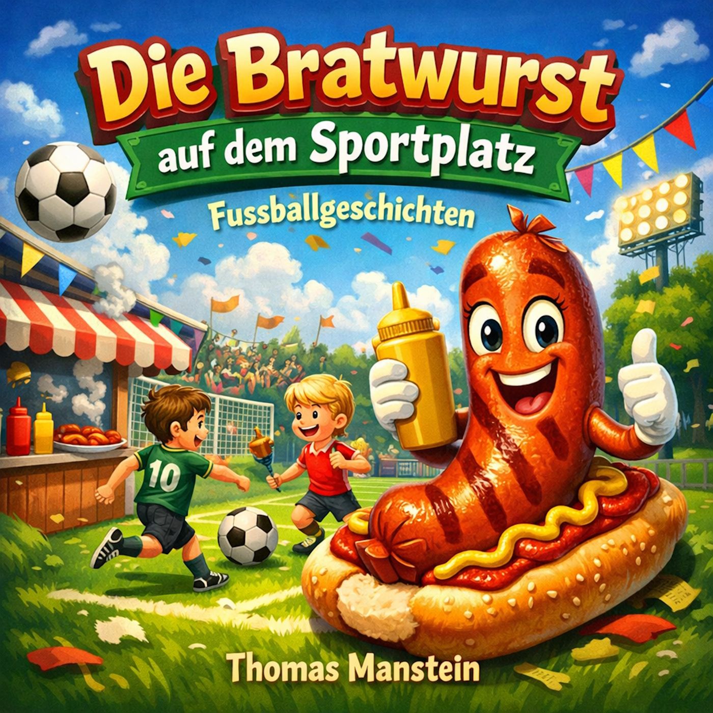 Hörbuch: Die Bratwurst auf dem Sportplatz - Fussballgeschichten