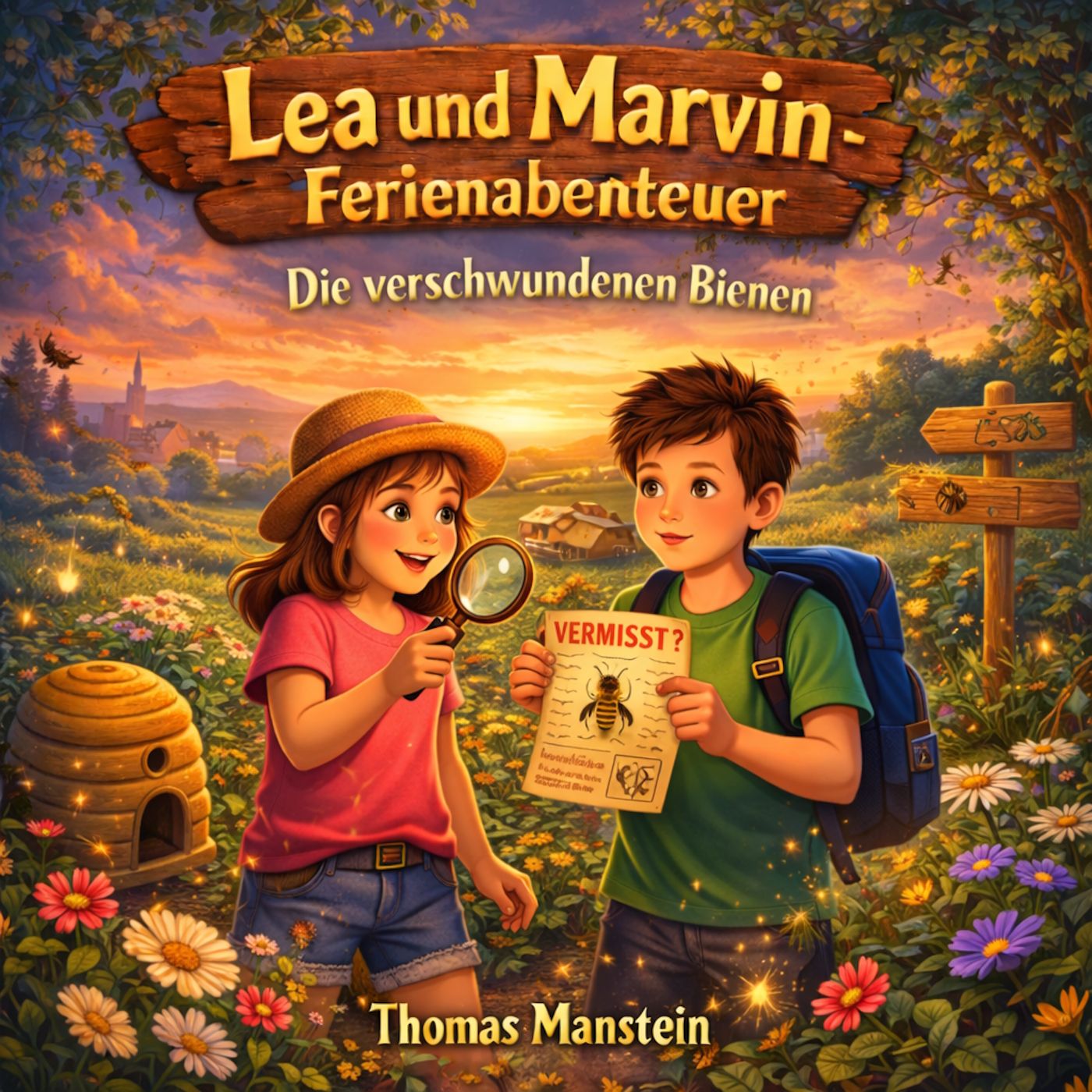 Hörbuch: Lea und Marvin - Ferienabenteuer 6 - Die verschwundenen Bienen