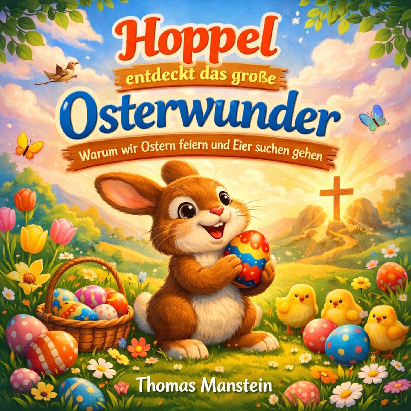 Hörbuch: Hoppel entdeckt das große Osterwunder - Warum wir Ostern feiern und Eier suchen gehen