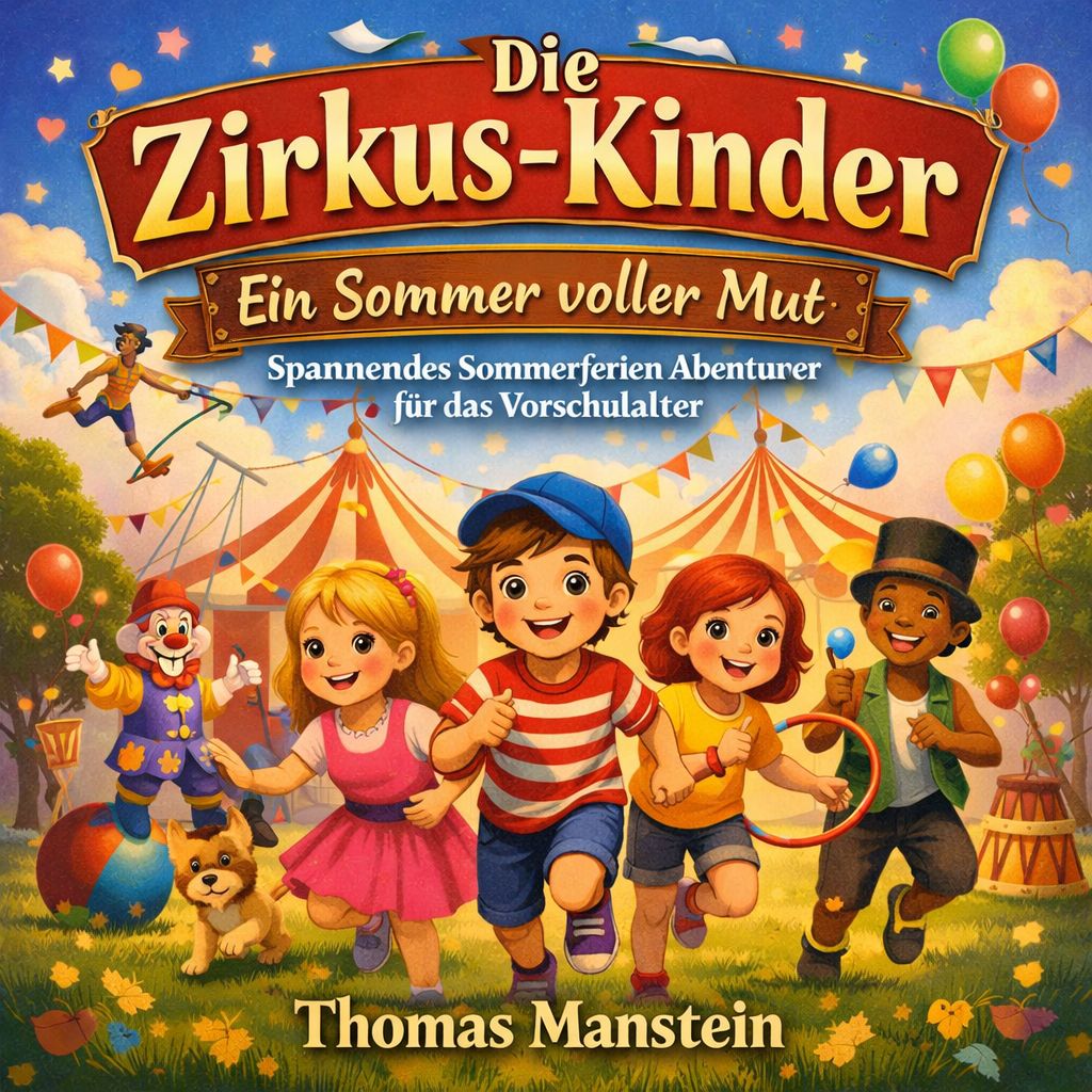 Hörbuch: Die Zirkus Kinder - Ein Sommer voller Mut