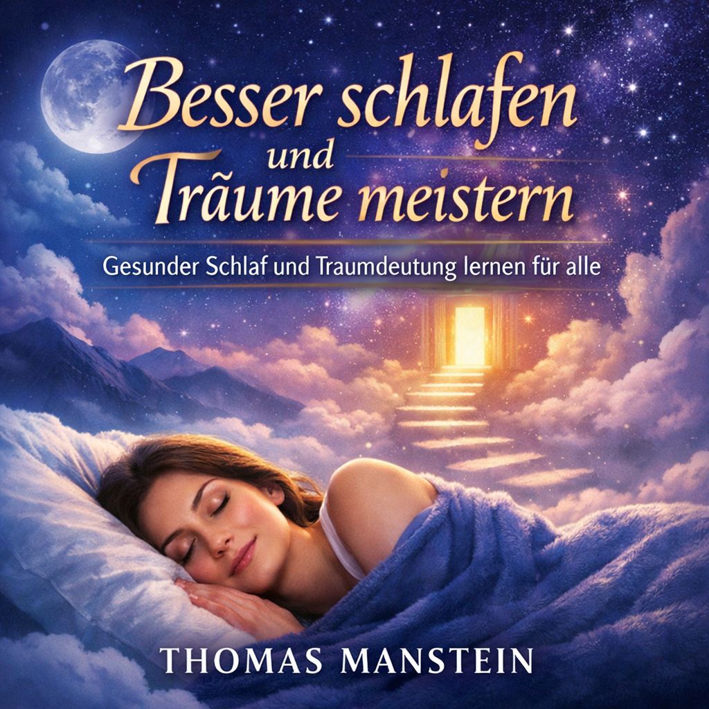 Hörbuch: Besser Schlafen und Träume meistern - Gesunder Schlaf und Traumdeutung lernen für alle