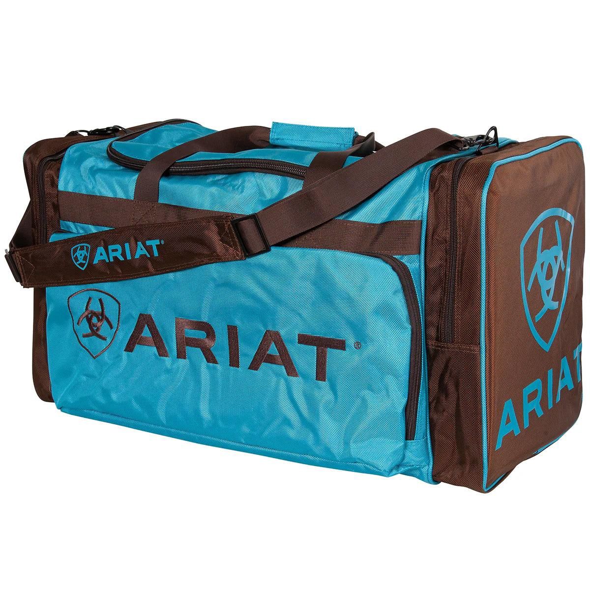 Ariat Turquoise and Brown Gear Bag