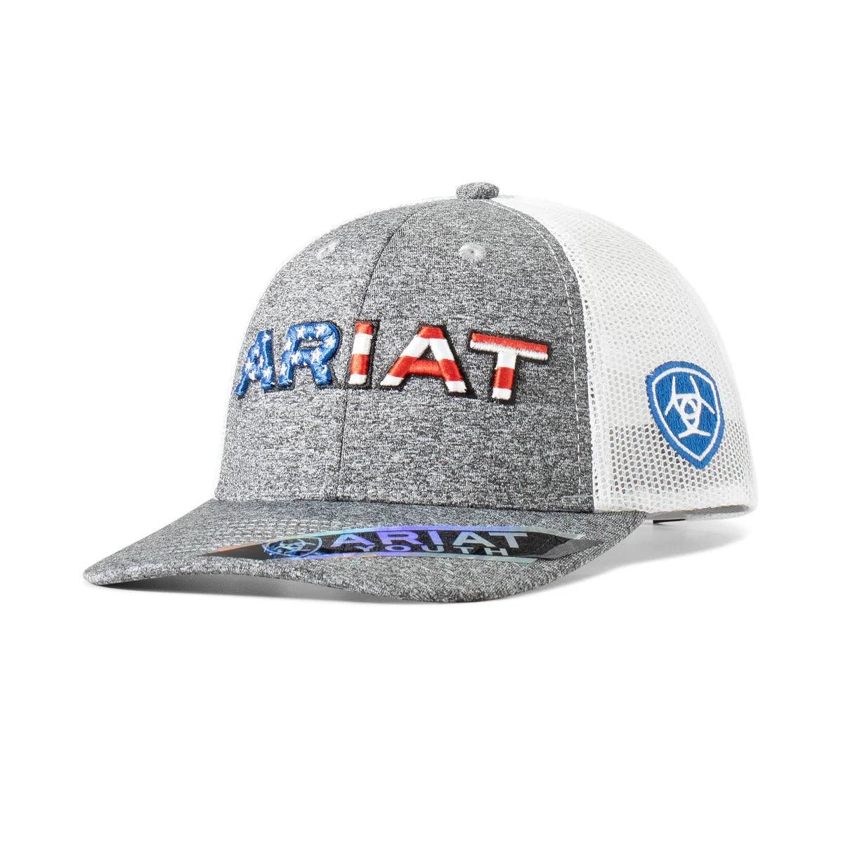 Ariat Kids American Flag Cap