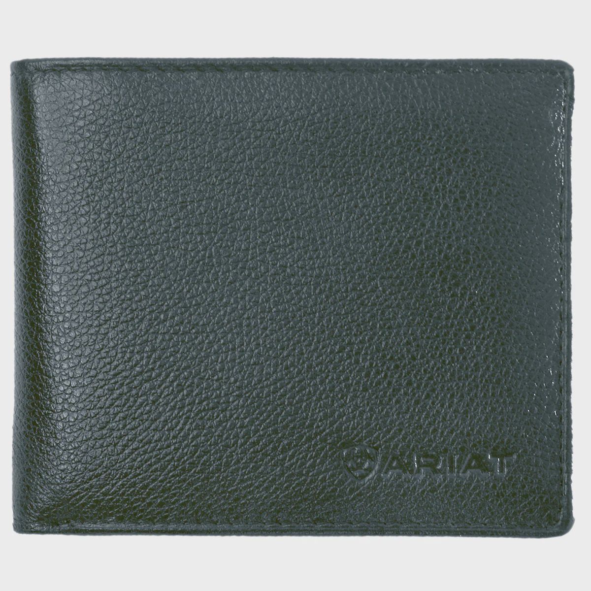Ariat Bi Fold Logo Black Leather Wallet