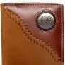 Ariat Rodeo Two Toned Stitched Leather Wallet