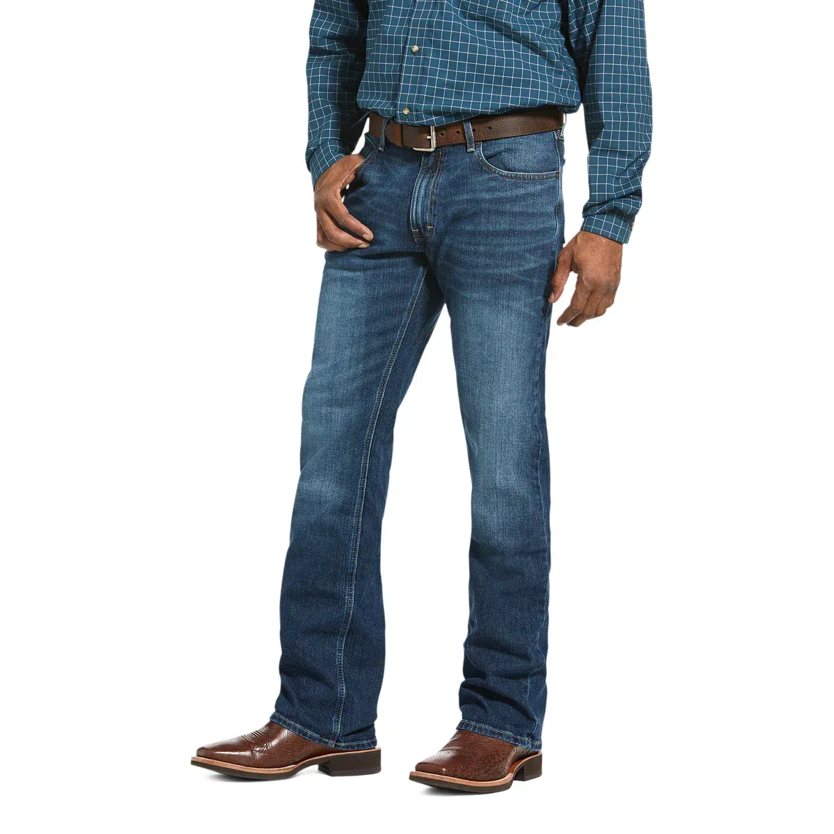 Ariat Mens M4 Stretch Boot Cut Legacy Freeman Jean Ariat Mens M4 Stretch Boot Cut Legacy Freeman Jean, Size: 28/30