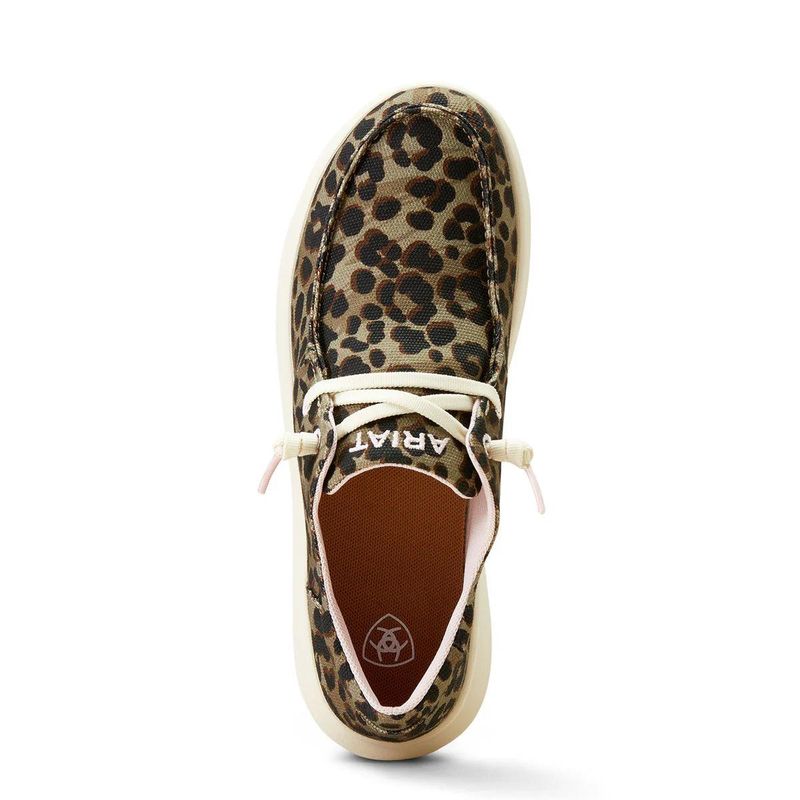 Ariat Ladies Olive Leopard Print Hilo