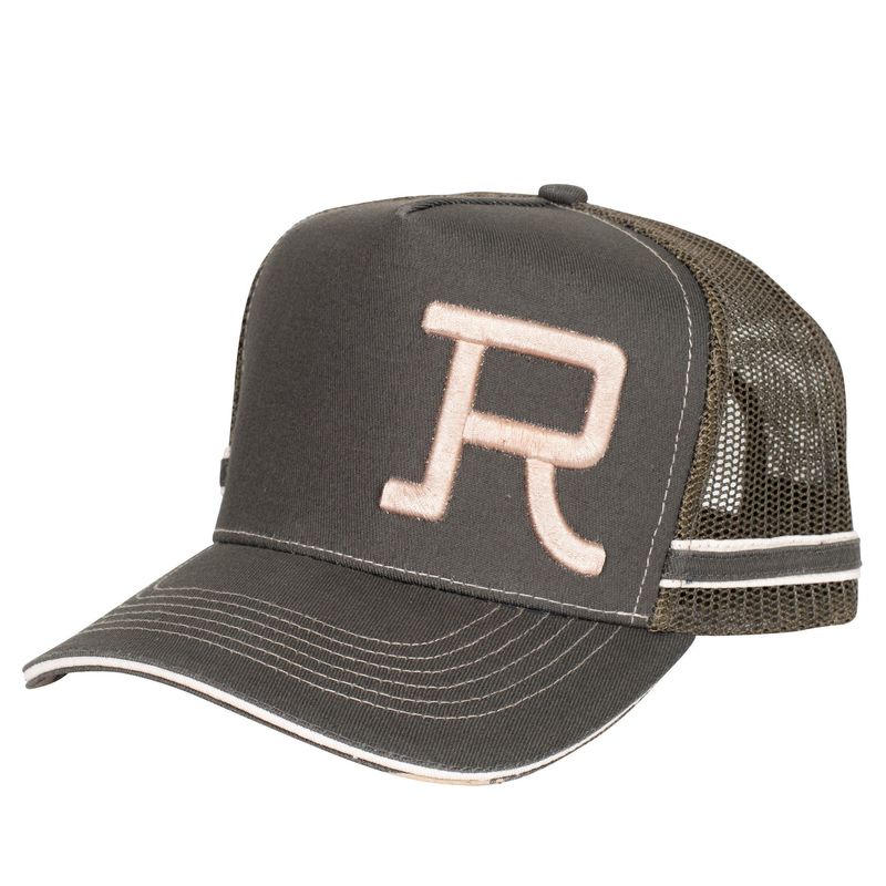 Roper Branded Forest and Stone Trucker Cap