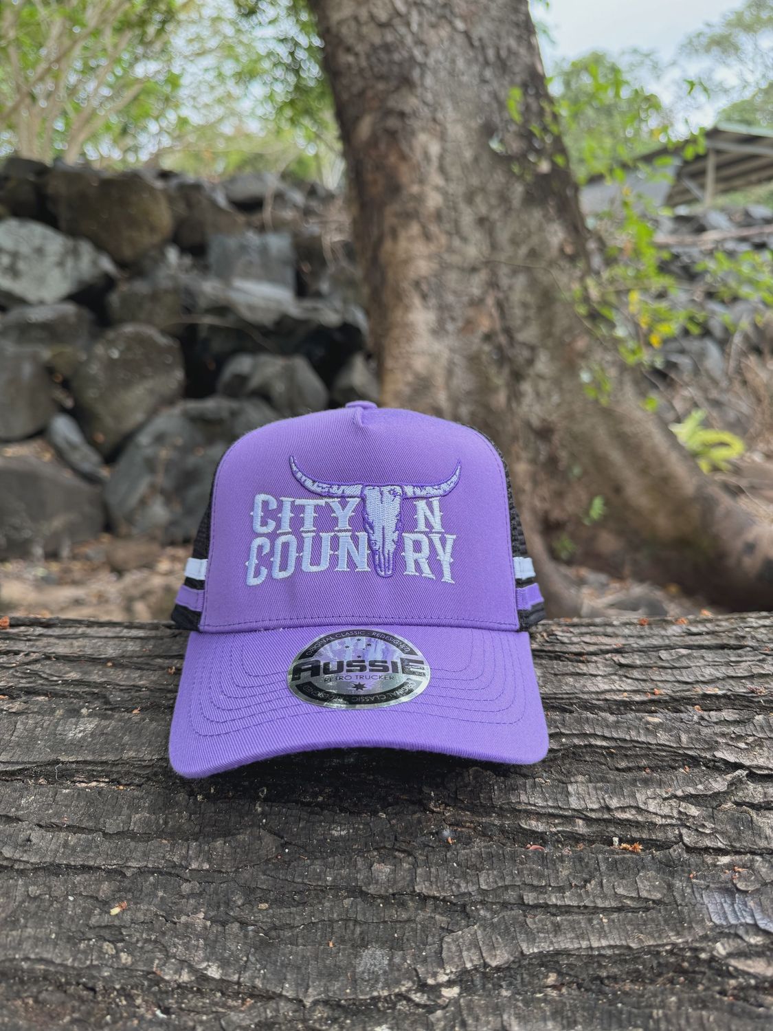 City N Country Kids Classic Purple Cap