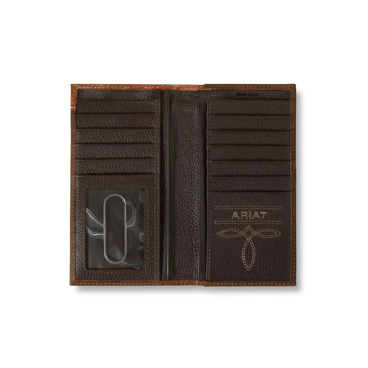 Ariat Rodeo Western Design Leather Wallet