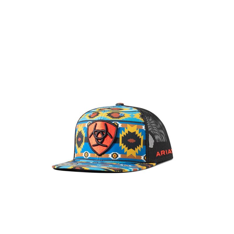 Ariat Kids Southwest Shield Patch Cap