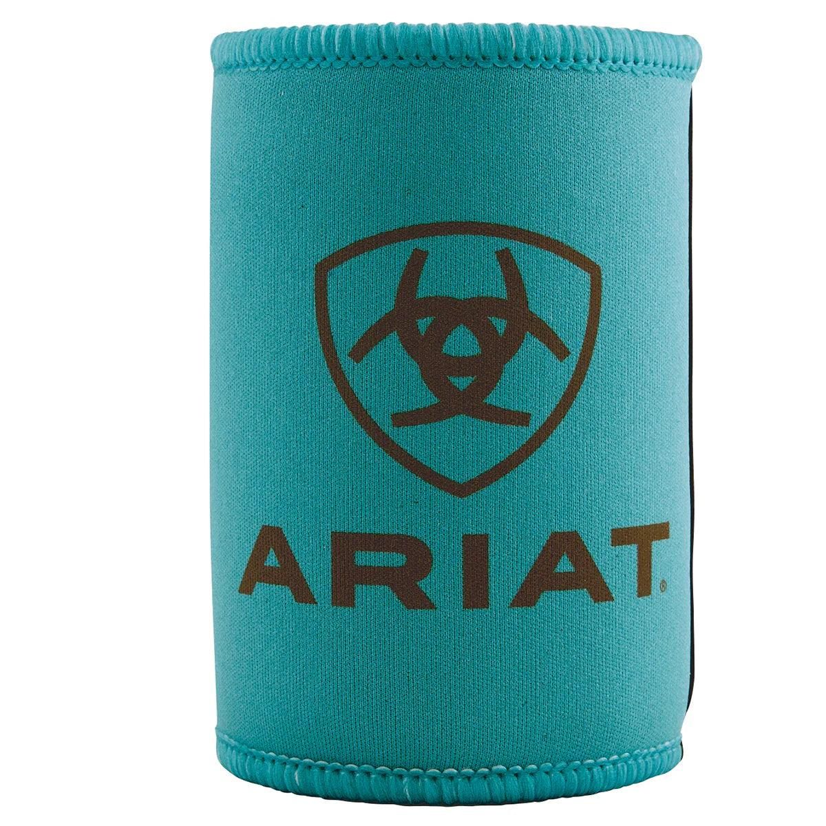 Ariat Turquoise Stubby Cooler