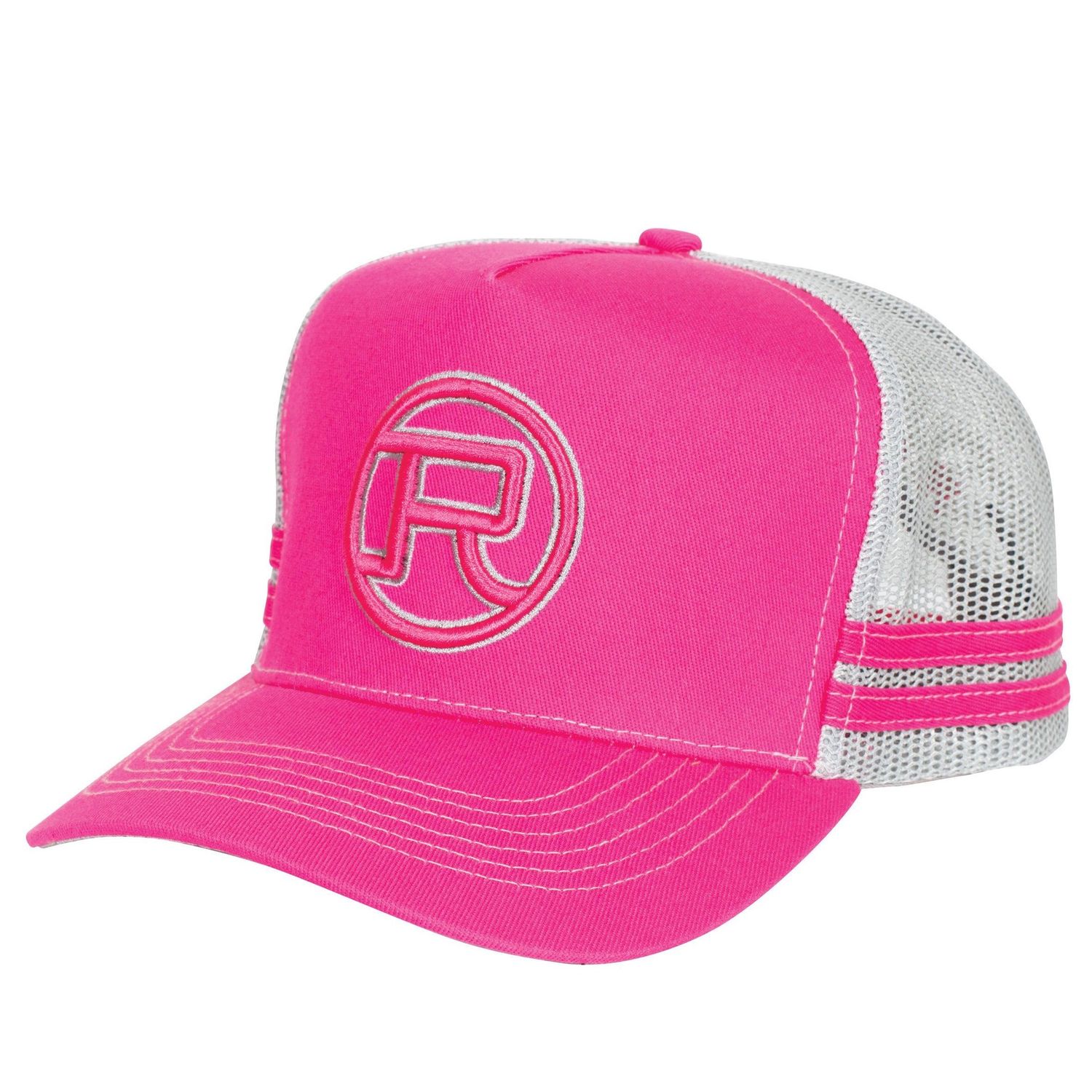Roper Logo Hot Pink Trucker Cap