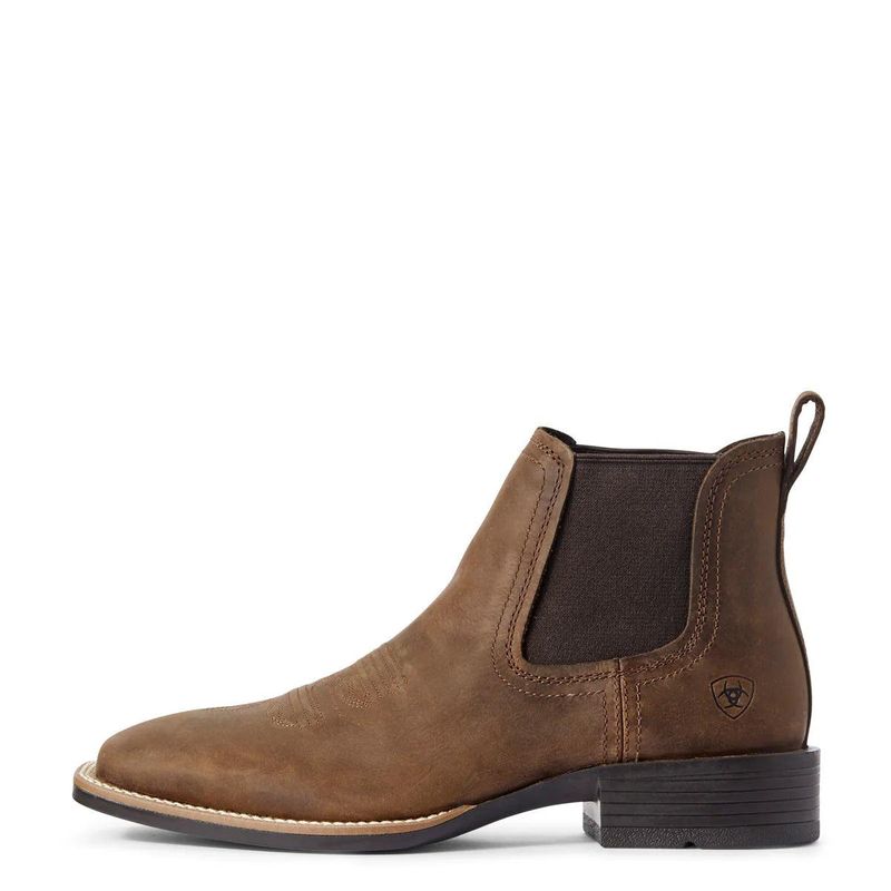Ariat Mens Sport Booker Boot Distressed Tan Boot