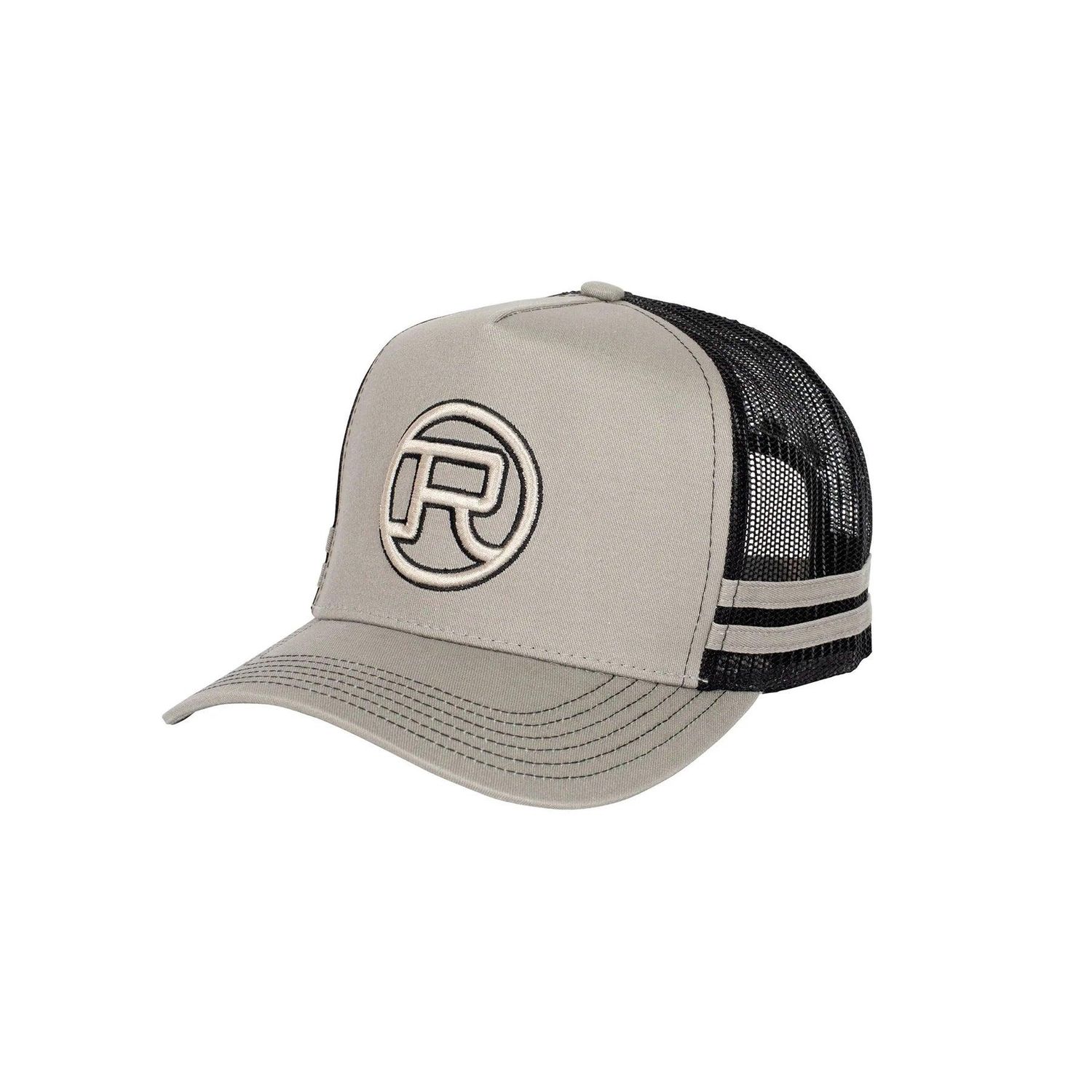 Roper Logo Grey Trucker Cap