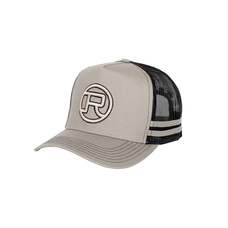 Roper Logo Grey Trucker Cap