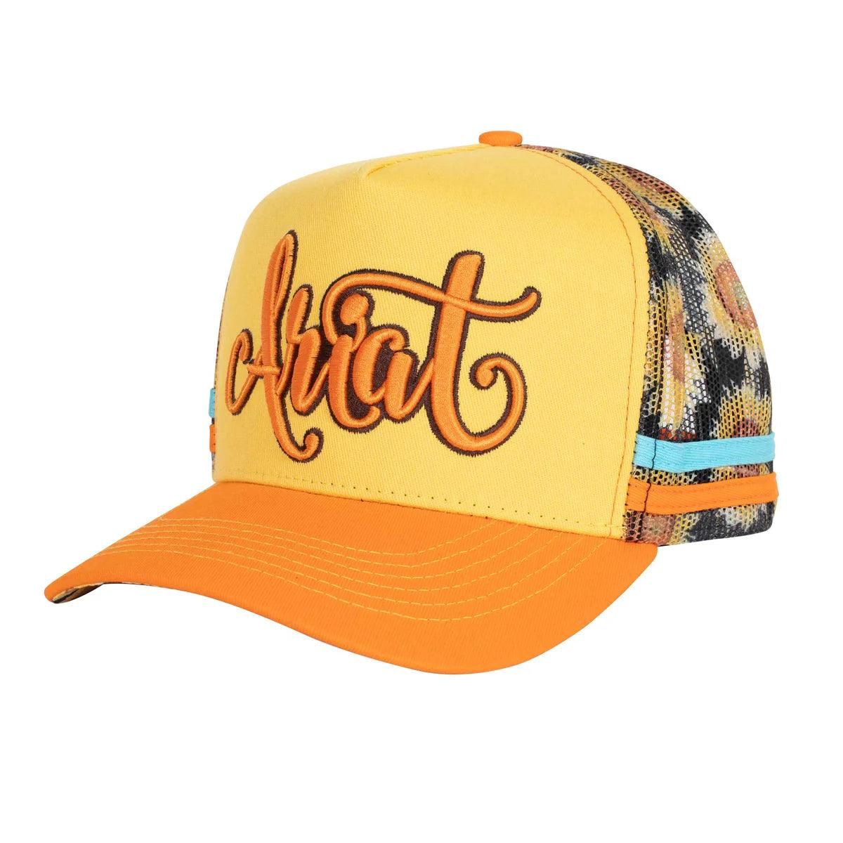 Ariat Mesh Wild Orange Trucker Cap