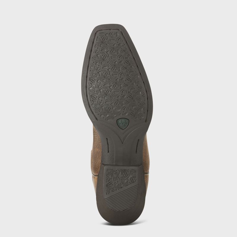 Ariat Ladies Round Up Square Toe Vintage Bomber Boot