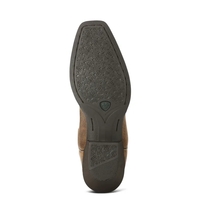 Ariat Ladies Round Up Square Toe Vintage Bomber Boot