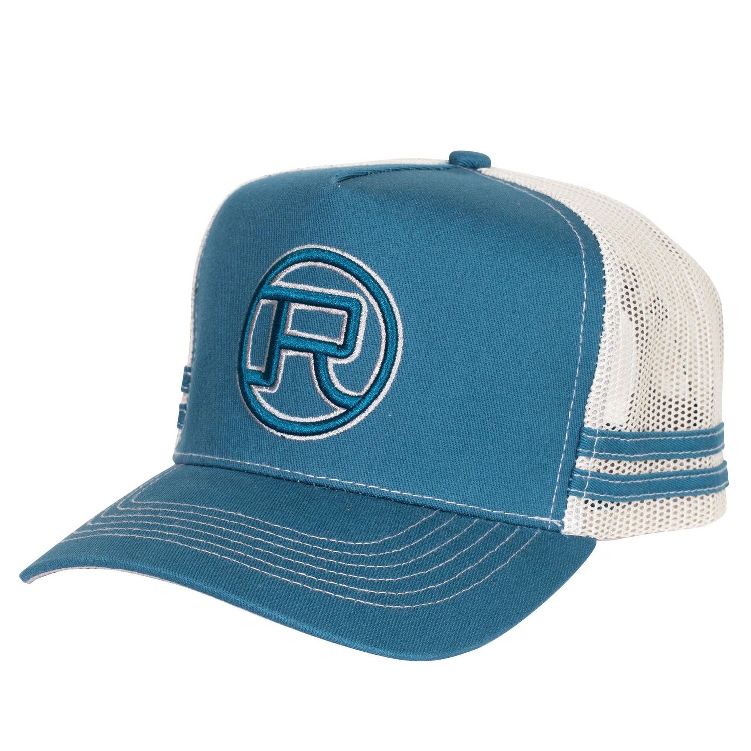 Roper Logo Petrol Trucker Cap