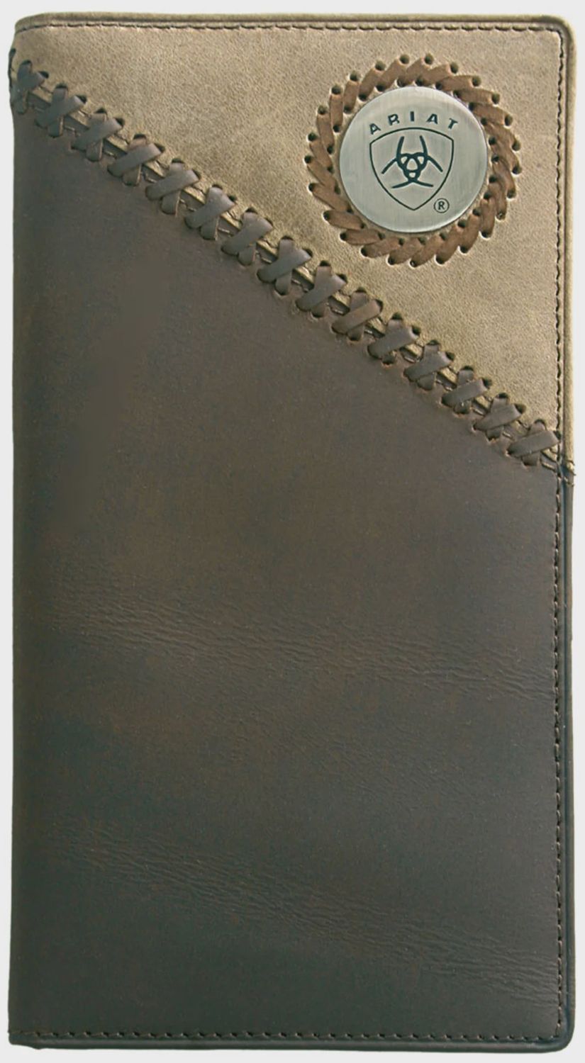 Ariat Rodeo Two Toned Leather Wallet