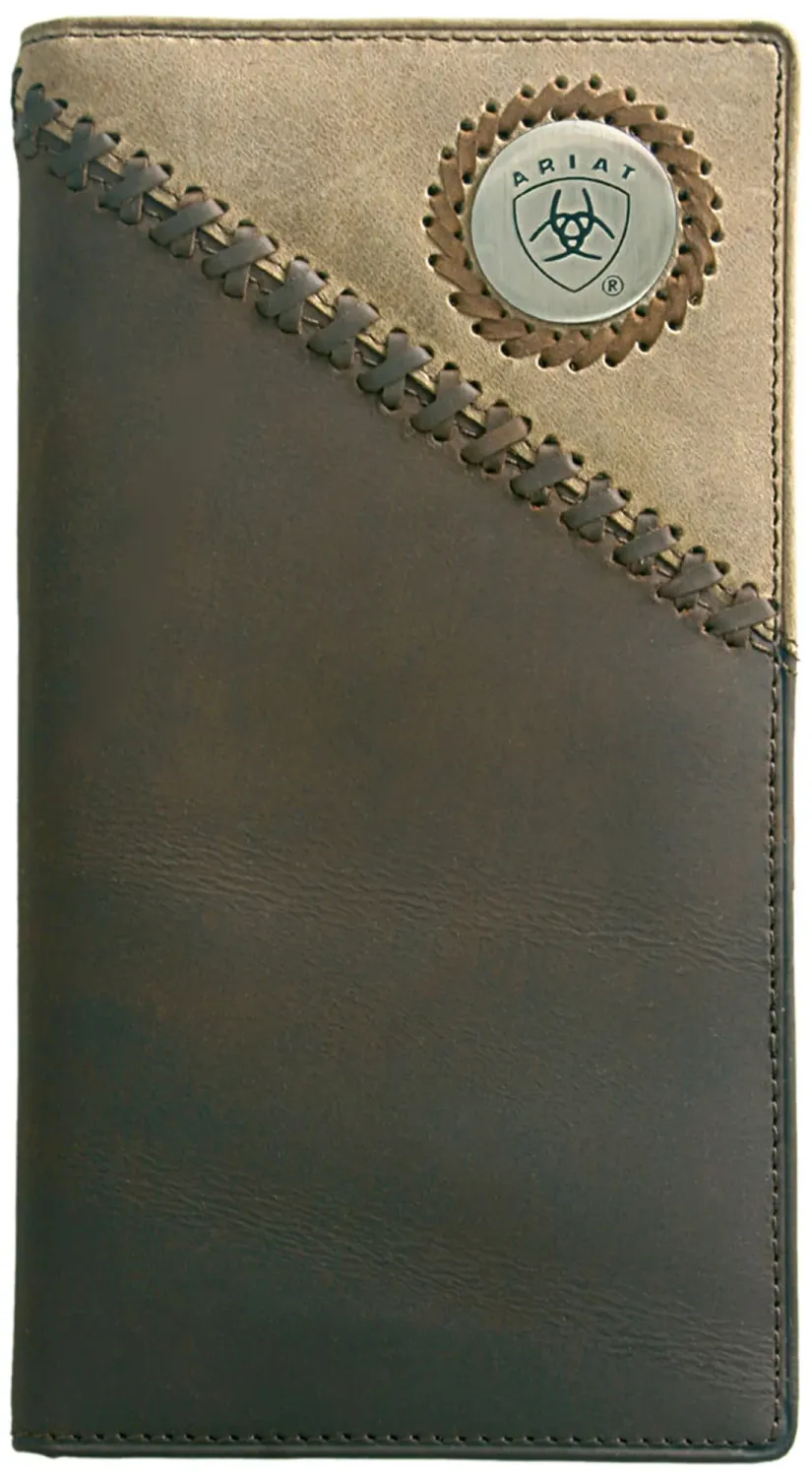 Ariat Rodeo Two Toned Leather Wallet