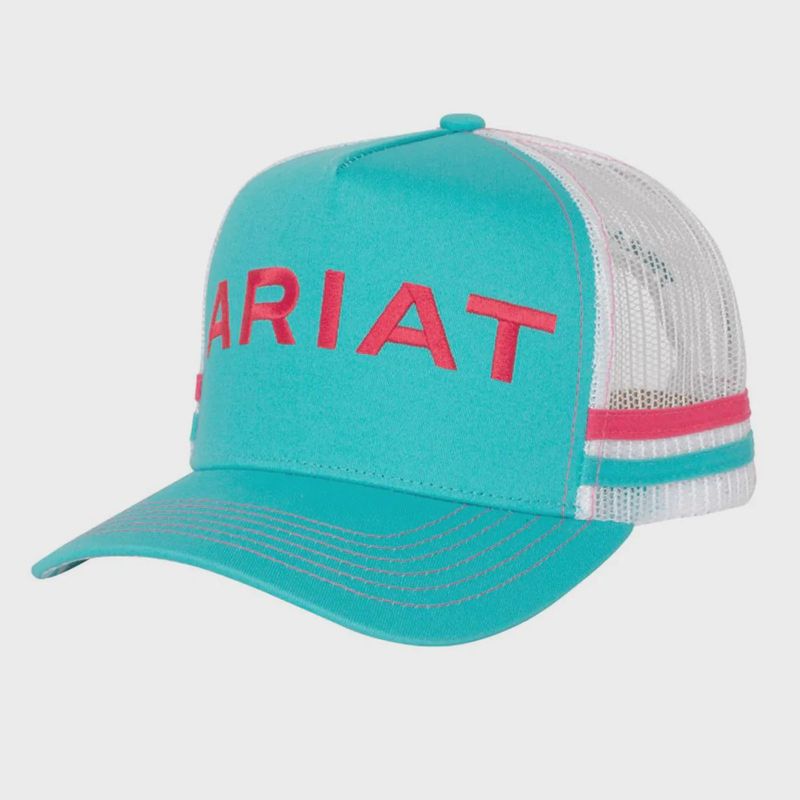 Ariat Patriot Turquoise Trucker Cap