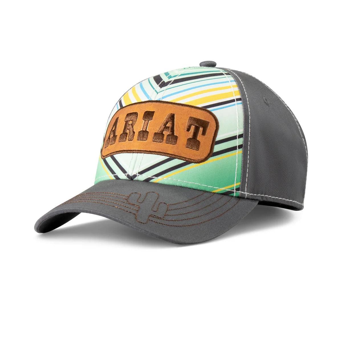 Ariat Leather Patch Aztec Cap